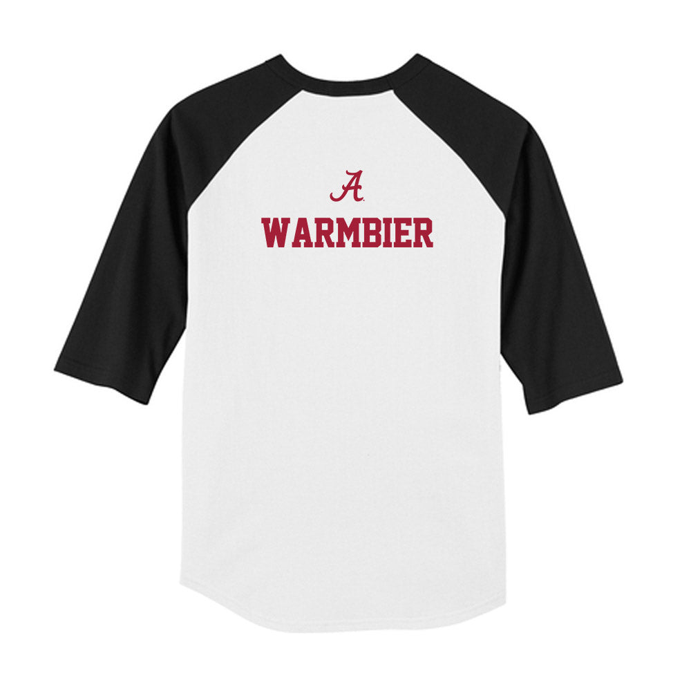 Alabama - NCAA Women's Rowing : Sydney Warmbier - USA Raglan Youth Raglan T-Shirt-1