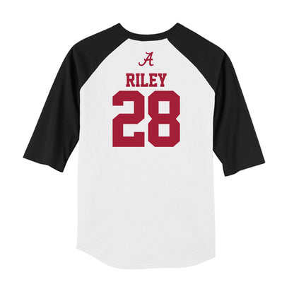 Alabama - NCAA Football : Kevin Riley - USA Raglan Raglan Shirt-1