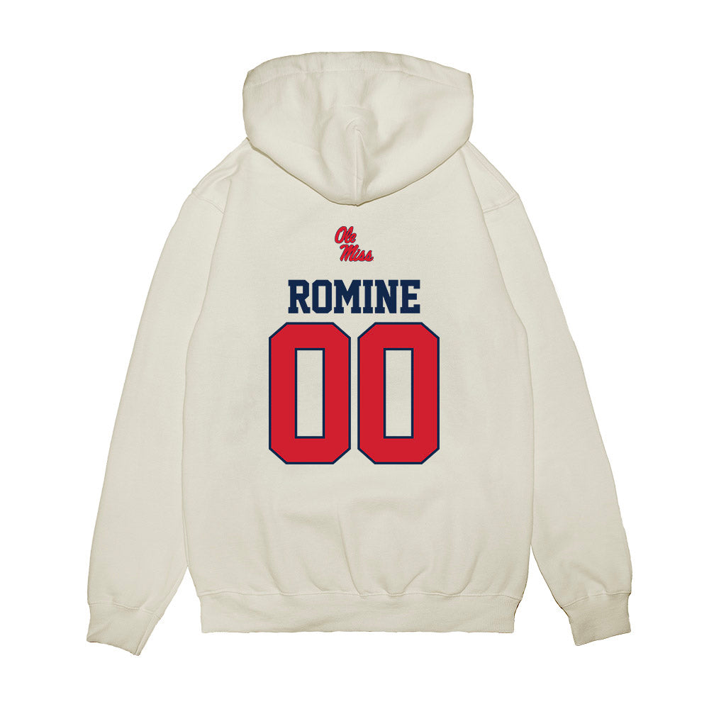 Ole Miss - NCAA Baseball : Luke Romine - USA Premium Hooded Sweatshirt-1