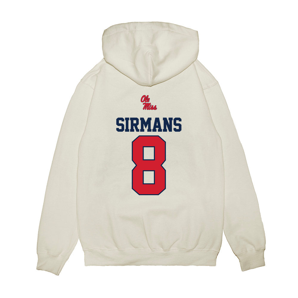 Ole Miss - NCAA Baseball : Tate Sirmans - USA Premium Hooded Sweatshirt-1