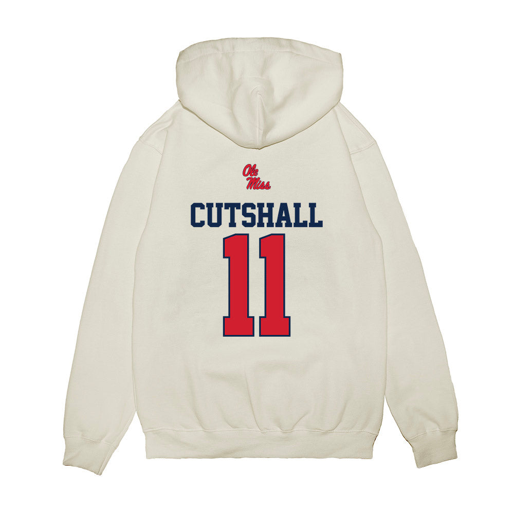 Ole Miss - NCAA Baseball : William Cutshall - USA Premium Hooded Sweatshirt-1