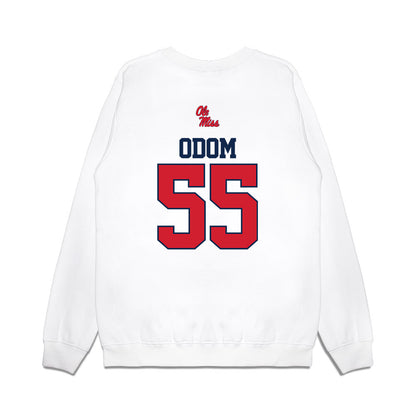 Ole Miss - NCAA Baseball : Leo Odom - USA Premium Crewneck Sweatshirt-1