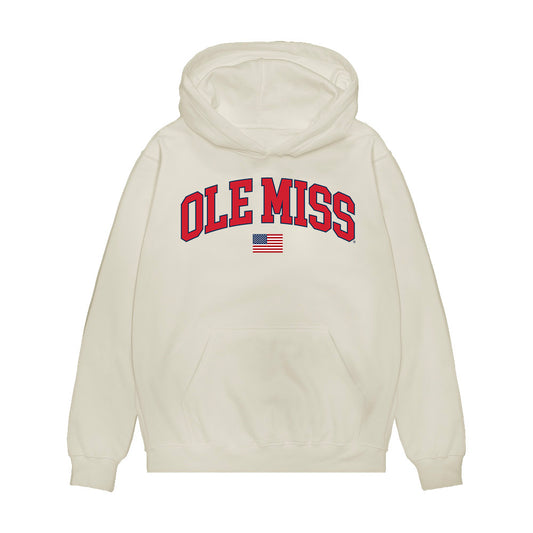 Ole Miss - NCAA Baseball : Landon Koenig - USA Premium Hooded Sweatshirt-0