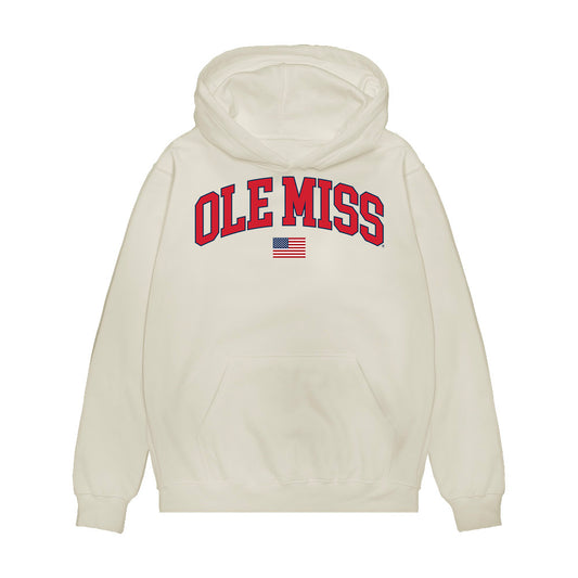 Ole Miss - NCAA Baseball : Tate Sirmans - USA Premium Hooded Sweatshirt-0