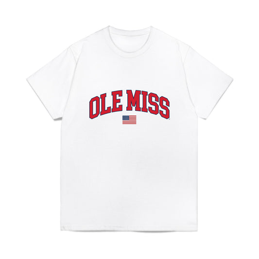 Ole Miss - NCAA Baseball : Leo Odom - USA Comfort Colors T-Shirt-0