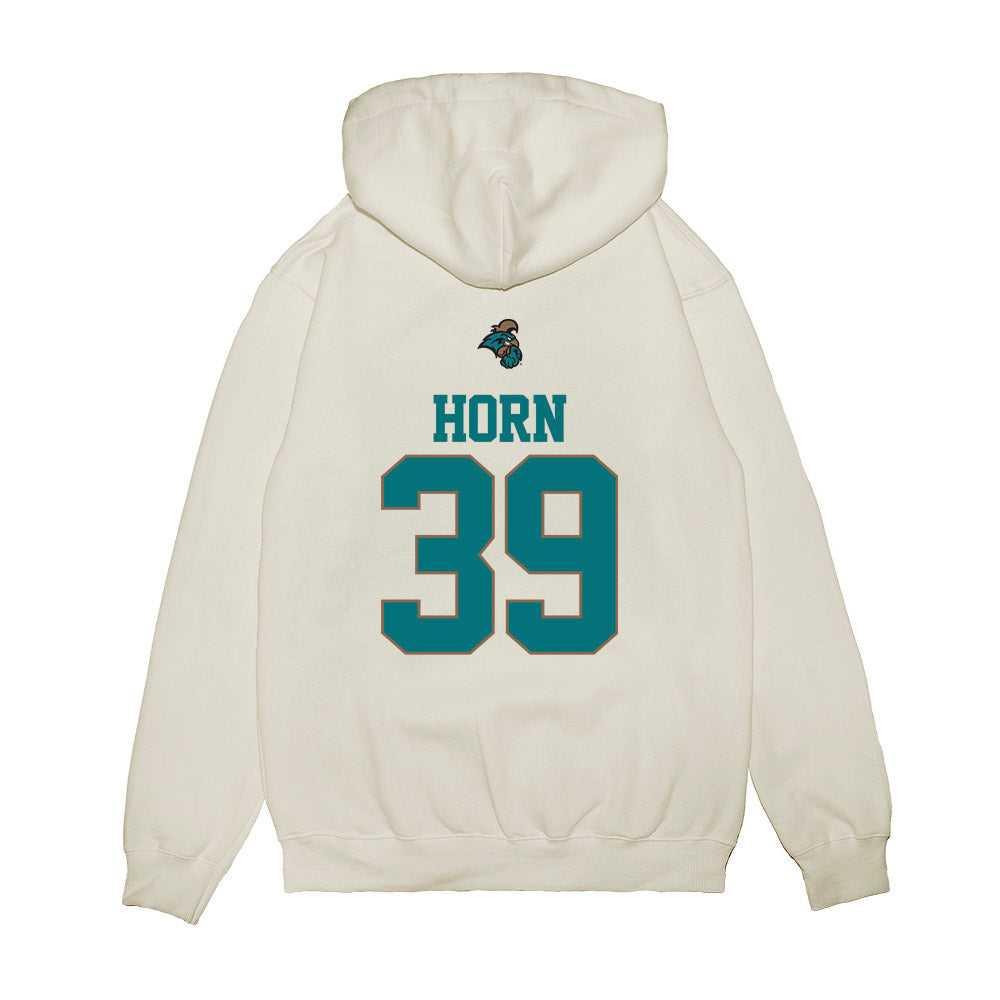 Coastal Carolina - NCAA Baseball : Darin Horn - USA Premium Hooded Sweatshirt-1