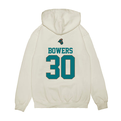 Coastal Carolina - NCAA Baseball : Andrew Bowers - USA Premium Hooded Sweatshirt-1