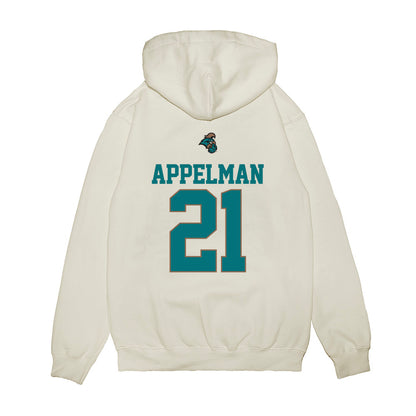 Coastal Carolina - NCAA Baseball : Jaxon Appelman - USA Premium Hooded Sweatshirt-1