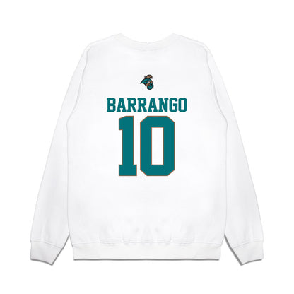 Coastal Carolina - NCAA Baseball : Ty Barrango - USA Premium Crewneck Sweatshirt-1