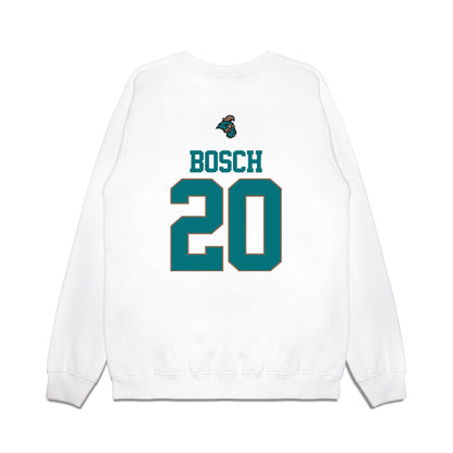 Coastal Carolina - NCAA Baseball : Case Bosch - USA Premium Crewneck Sweatshirt-1