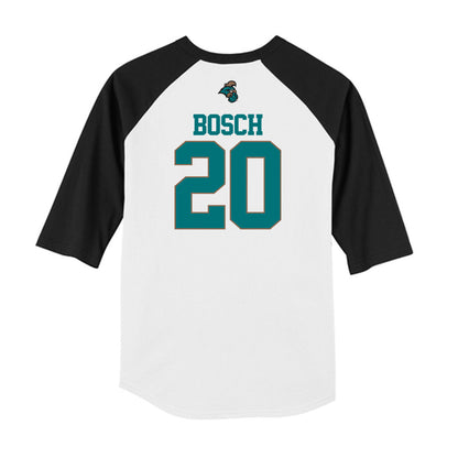 Coastal Carolina - NCAA Baseball : Case Bosch - USA Raglan Shirt-1
