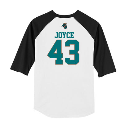 Coastal Carolina - NCAA Baseball : Matt Joyce - USA Raglan Shirt-1