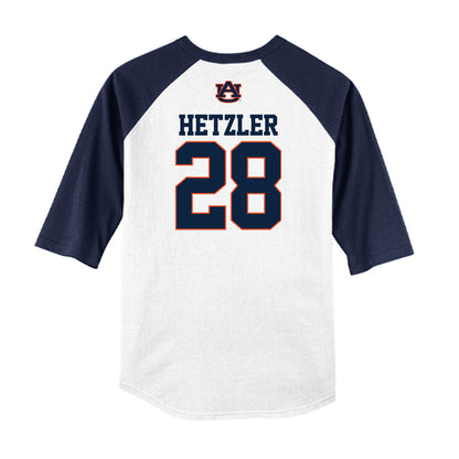 Auburn - NCAA Baseball : Ryan Hetzler - USA Raglan Raglan Shirt-1