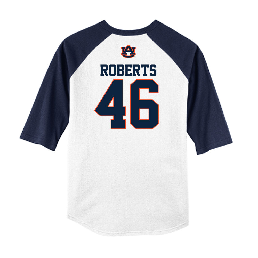 Auburn - NCAA Baseball : Saxon Roberts - USA Raglan Raglan Shirt-1