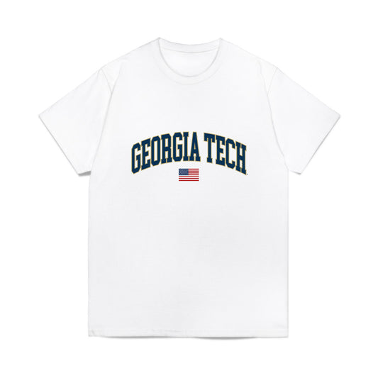 Georgia Tech - NCAA Baseball : Charlie Willcox - USA Comfort Colors T-Shirt-0