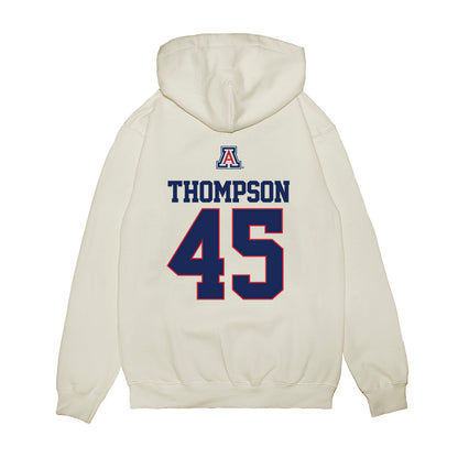 Arizona - NCAA Baseball : Kade Thompson - USA Raglan Premium Hooded Sweatshirt-1