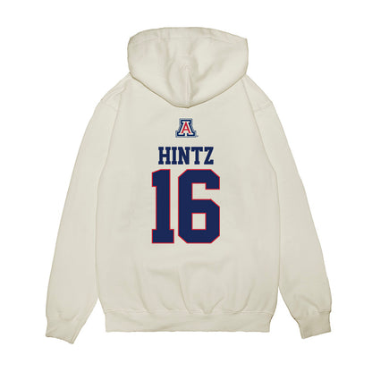 Arizona - NCAA Baseball : Casey Hintz - USA Raglan Premium Hooded Sweatshirt-1