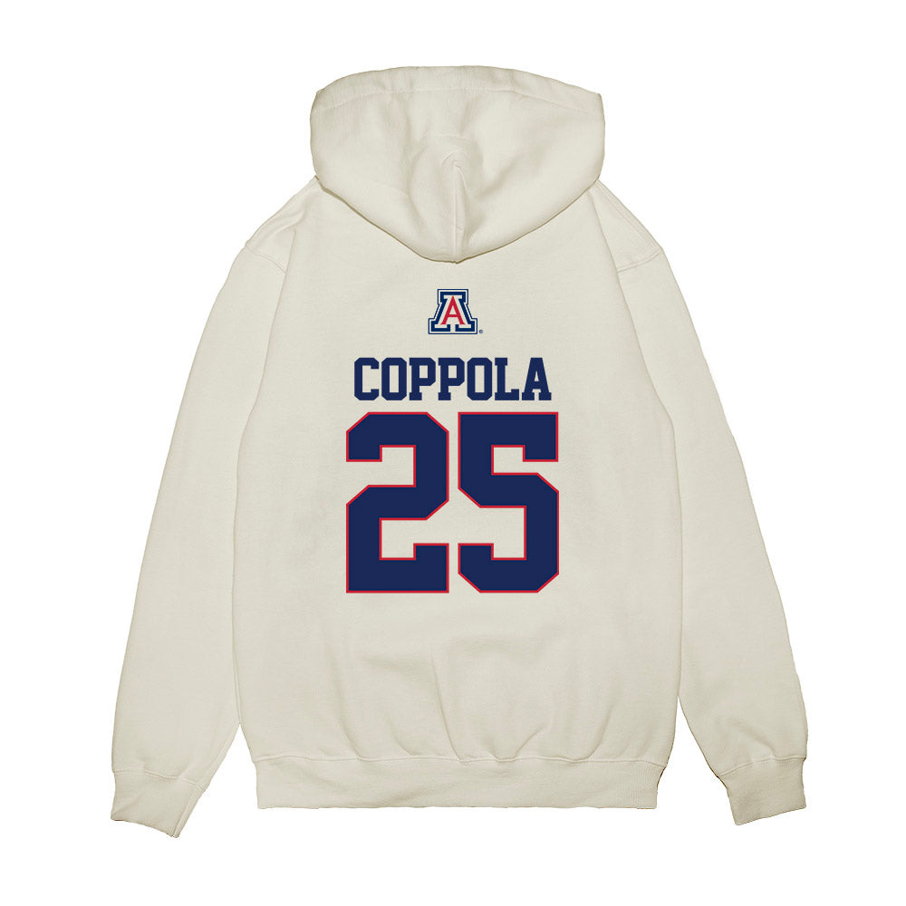 Arizona - NCAA Baseball : Christian Coppola - USA Raglan Premium Hooded Sweatshirt-1