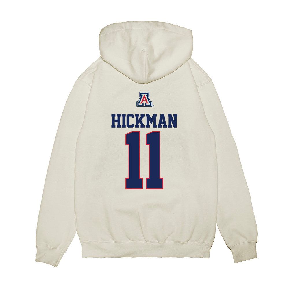 Arizona - NCAA Baseball : Benton Hickman - USA Raglan Premium Hooded Sweatshirt-1