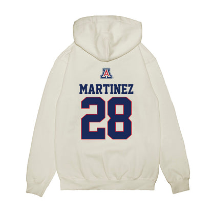 Arizona - NCAA Baseball : Matthew Martinez - USA Raglan Premium Hooded Sweatshirt-1