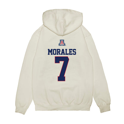 Arizona - NCAA Baseball : Richie Morales - USA Raglan Premium Hooded Sweatshirt-1