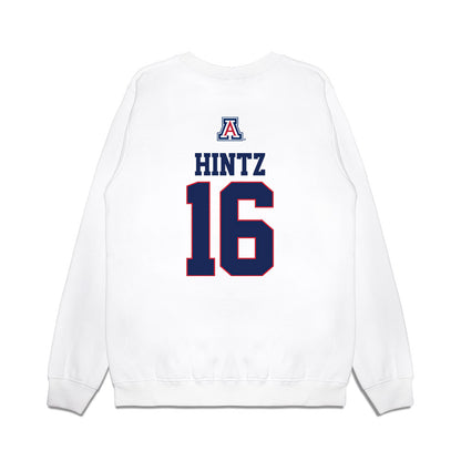 Arizona - NCAA Baseball : Casey Hintz - USA Raglan Premium Crewneck Sweatshirt-1