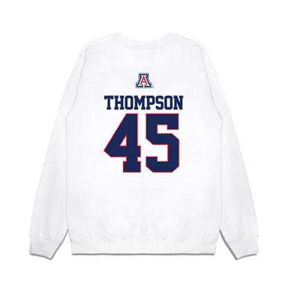 Arizona - NCAA Baseball : Kade Thompson - USA Raglan Premium Crewneck Sweatshirt-1