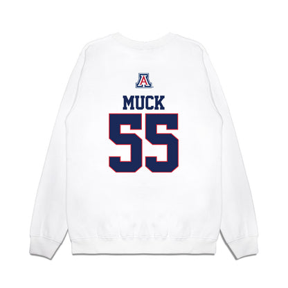 Arizona - NCAA Baseball : Karter Muck - USA Raglan Premium Crewneck Sweatshirt-1