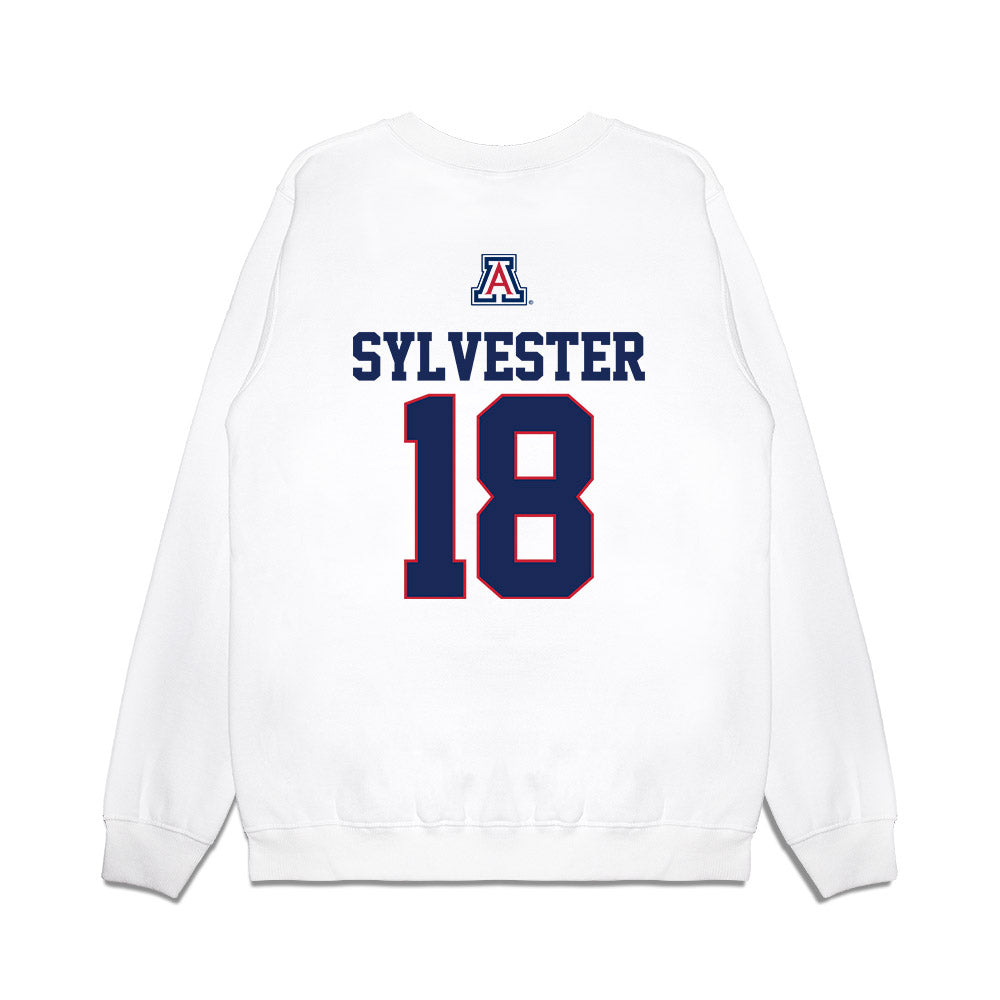 Arizona - NCAA Baseball : Beau Sylvester - USA Raglan Premium Crewneck Sweatshirt-1
