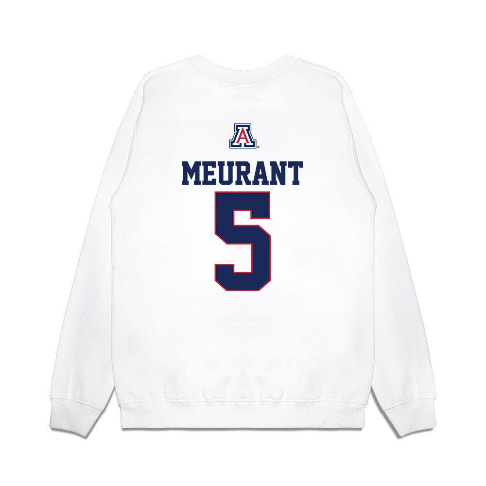 Arizona - NCAA Baseball : Mathis Meurant - USA Raglan Premium Crewneck Sweatshirt-1