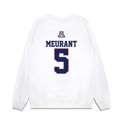 Arizona - NCAA Baseball : Mathis Meurant - USA Raglan Premium Crewneck Sweatshirt-1