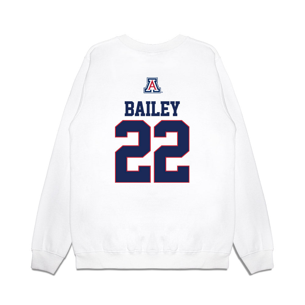 Arizona - NCAA Baseball : Smith Bailey - USA Raglan Premium Crewneck Sweatshirt-1