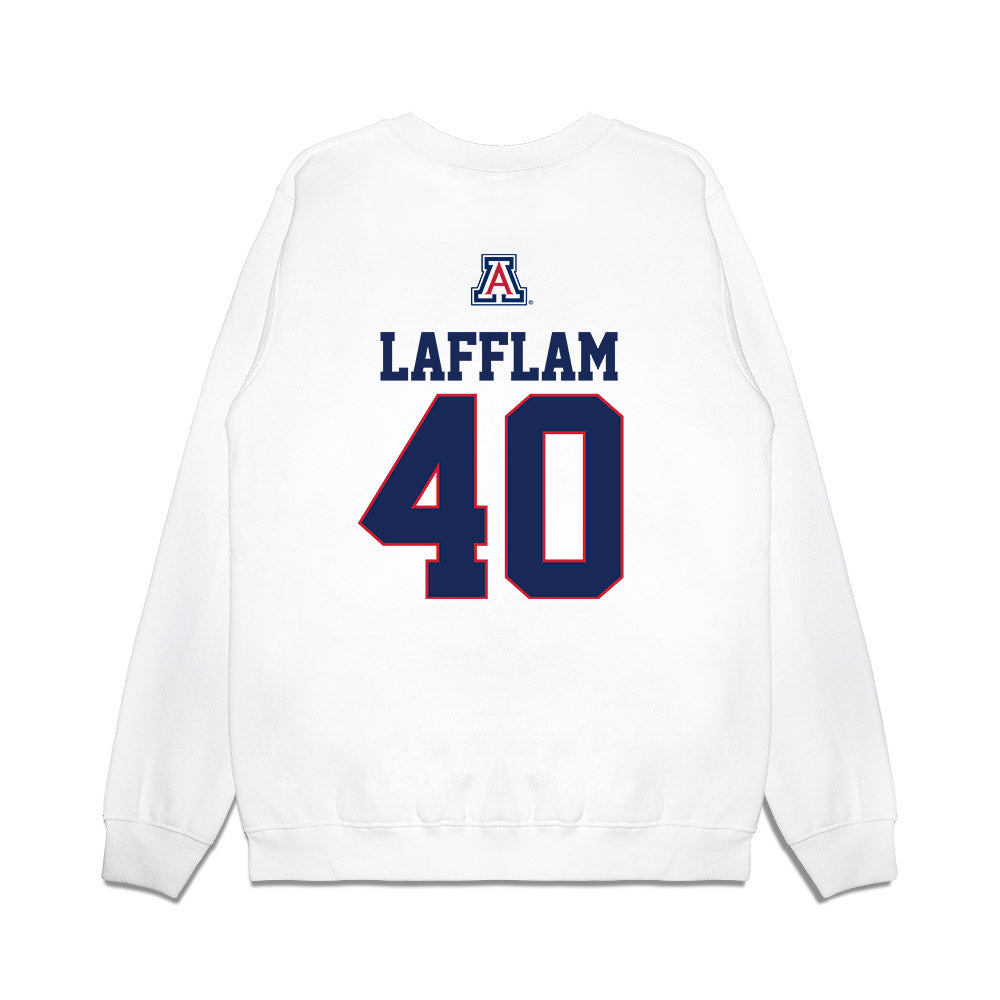 Arizona - NCAA Baseball : Jack Lafflam - USA Raglan Premium Crewneck Sweatshirt-1