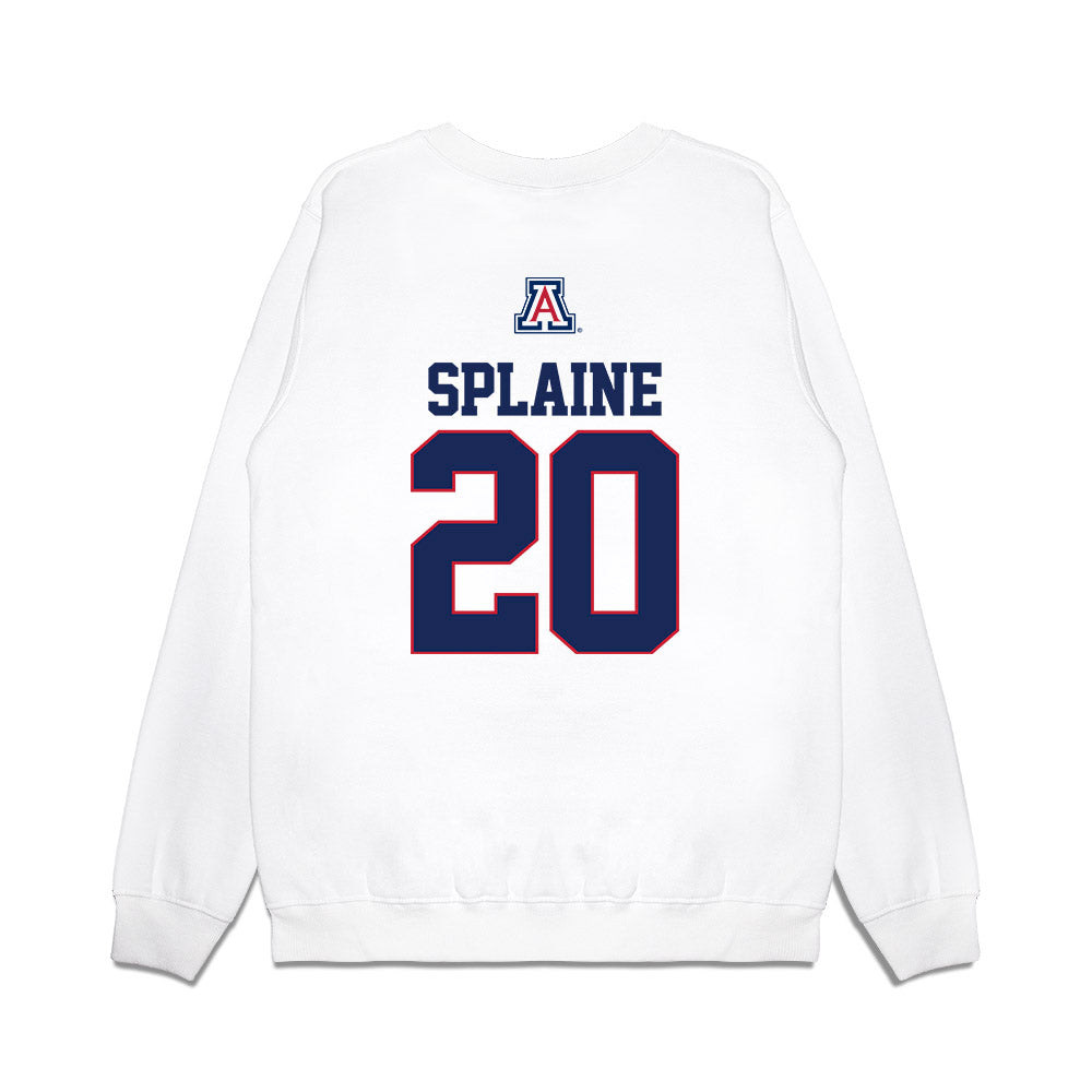 Arizona - NCAA Baseball : Tommy Splaine - USA Raglan Premium Crewneck Sweatshirt-1
