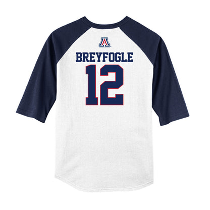 Arizona - NCAA Baseball : Easton Breyfogle - USA Raglan Raglan Shirt-1