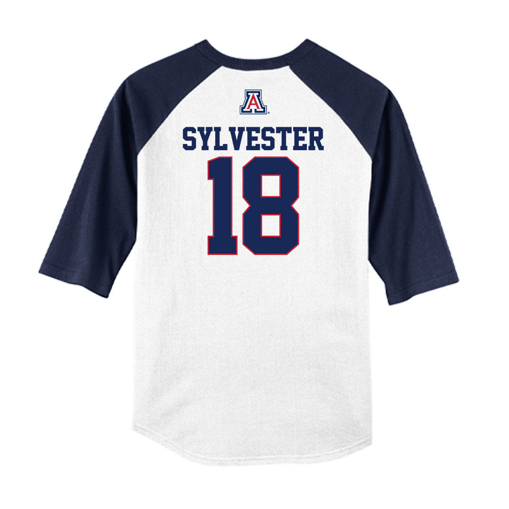Arizona - NCAA Baseball : Beau Sylvester - USA Raglan Raglan Shirt-1