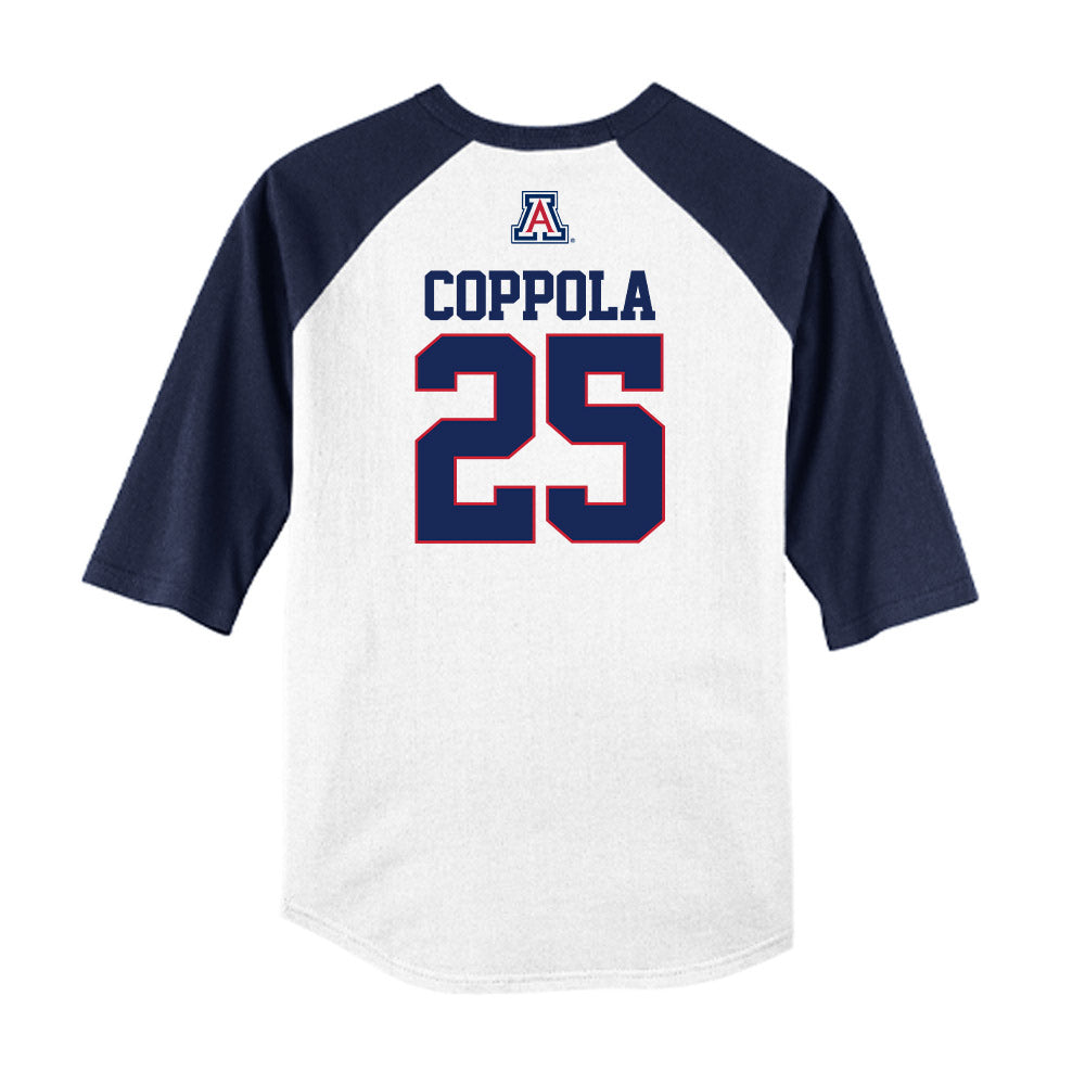 Arizona - NCAA Baseball : Christian Coppola - USA Raglan Raglan Shirt-1