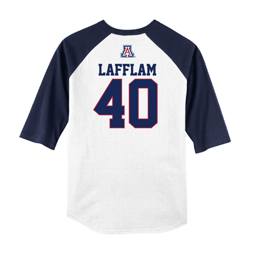 Arizona - NCAA Baseball : Jack Lafflam - USA Raglan Raglan Shirt-1