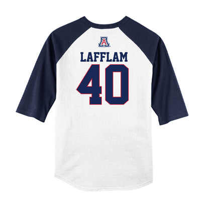 Arizona - NCAA Baseball : Jack Lafflam - USA Raglan Raglan Shirt-1