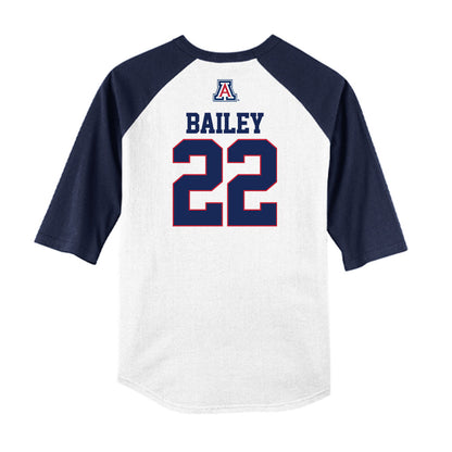 Arizona - NCAA Baseball : Smith Bailey - USA Raglan Raglan Shirt-1