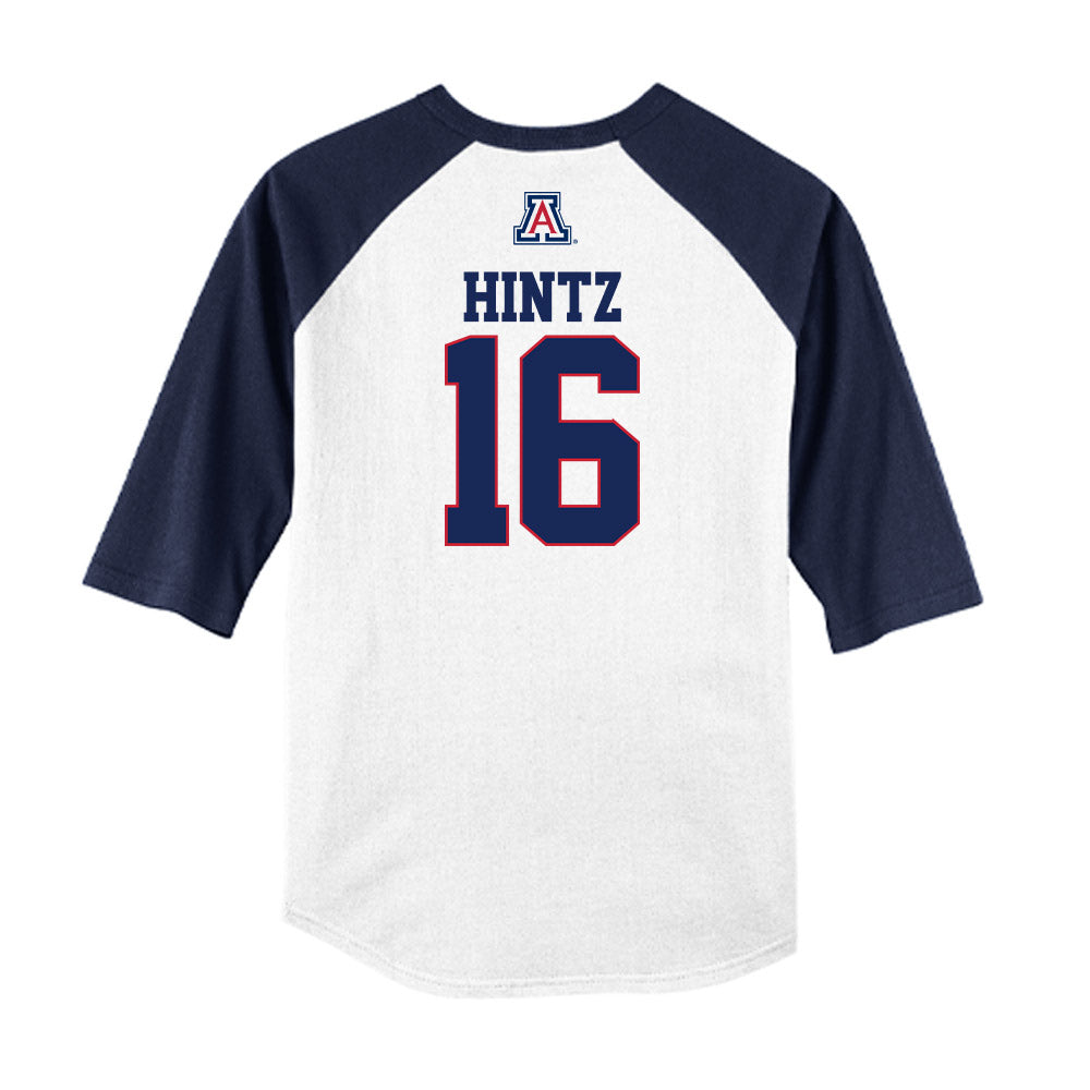 Arizona - NCAA Baseball : Casey Hintz - USA Raglan Raglan Shirt-1