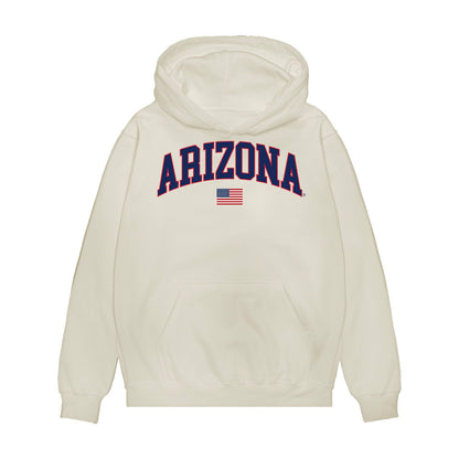Arizona - NCAA Baseball : Eric Orloff - USA Raglan Premium Hooded Sweatshirt-0