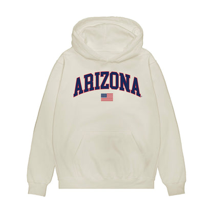 Arizona - NCAA Baseball : Matthew Martinez - USA Raglan Premium Hooded Sweatshirt-0
