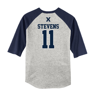 Xavier - NCAA Baseball : Samuel Stevens - USA Raglan Shirt-1