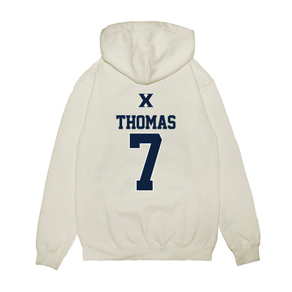 Xavier - NCAA Baseball : Tanner Thomas - USA Premium Hooded Sweatshirt-1
