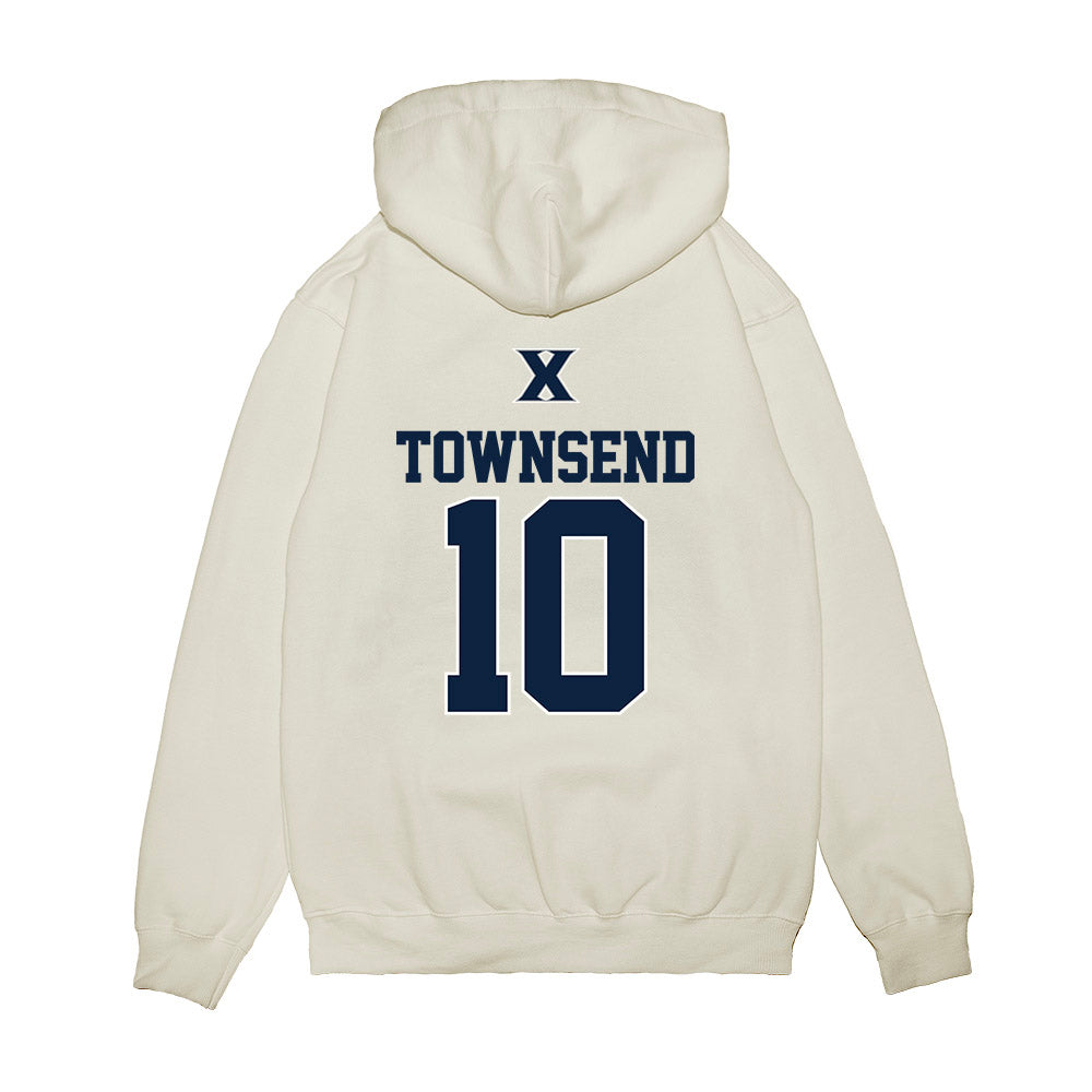 Xavier - NCAA Baseball : Tommy Townsend - USA Premium Hooded Sweatshirt-1