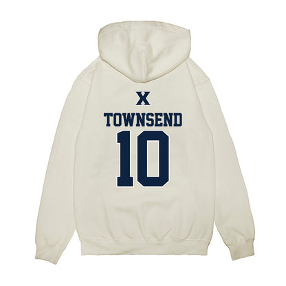Xavier - NCAA Baseball : Tommy Townsend - USA Premium Hooded Sweatshirt-1
