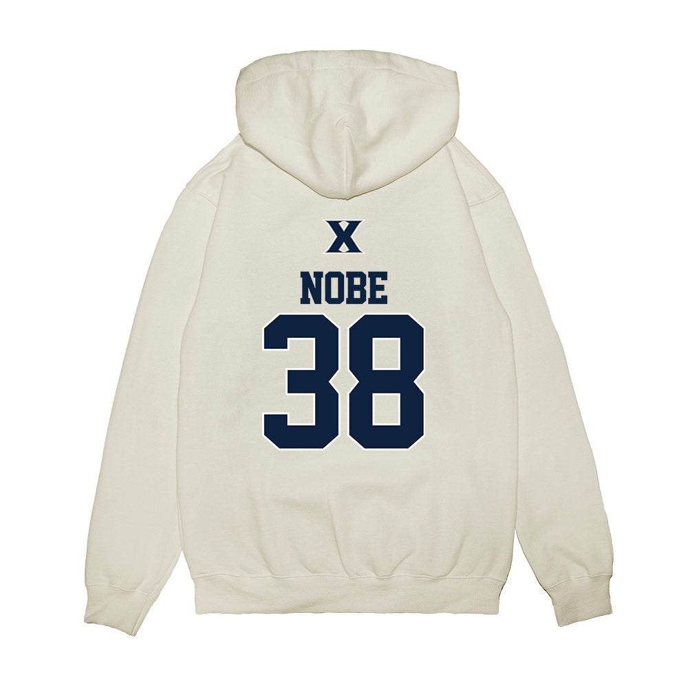 Xavier - NCAA Baseball : Jack Nobe - USA Premium Hooded Sweatshirt-1