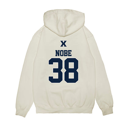 Xavier - NCAA Baseball : Jack Nobe - USA Premium Hooded Sweatshirt-1