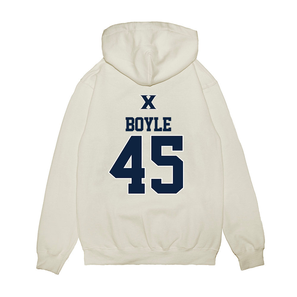 Xavier - NCAA Baseball : Nick Boyle - USA Premium Hooded Sweatshirt-1